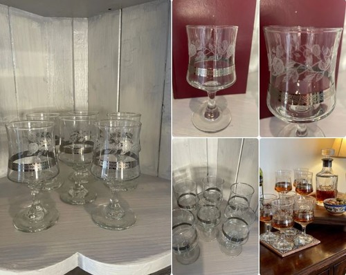 Vintage dema glass silver - vintage,