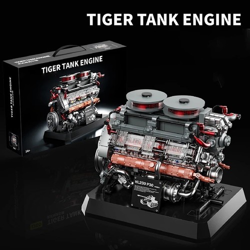 1200 pcs tiger tank engine - 1200+,