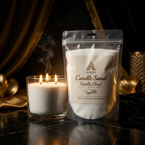 500g scented candle sand - candle,