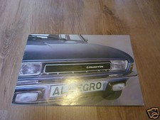 AUSTIN  ALLEGRO    SALES BROCHURE