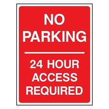 No Parking 24hr Access