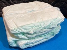 (2) INSTITUTIONAL Depend/Depends Large 1990s Vintage PLASTIC Adult Diapers