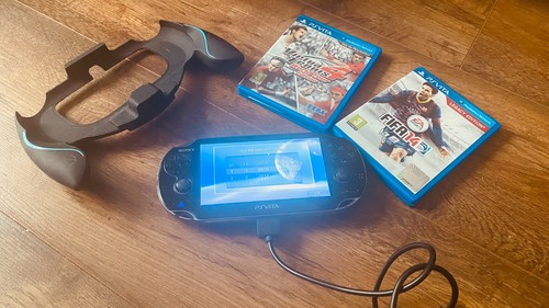 Vita with charger - vita, charger,