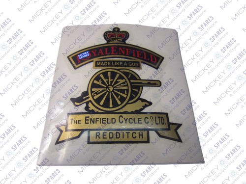 Royal enfield tool box sticker - enfield,