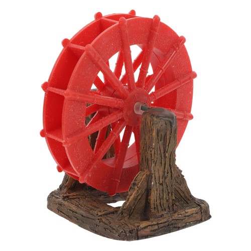 Fish tank rotating wheel - fish,