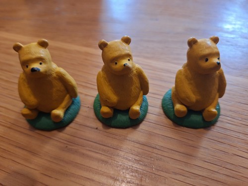 Vintage miniature teddy bear - vintage,