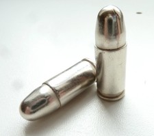 10 x cast 9 mm replica bullets