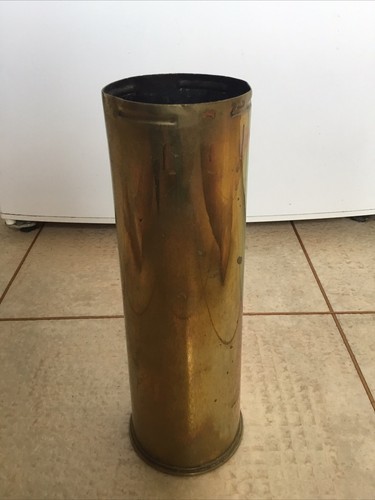 Antique wwi brass artillery - wwi,