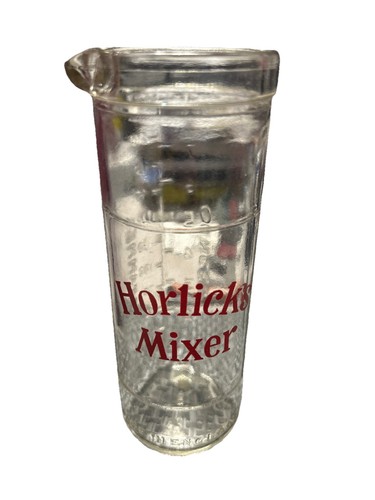 Vintage horlicks mixer - vintage, glass