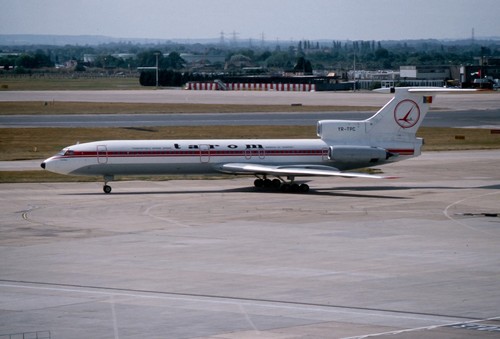 Tarom tupolev 154 - tupolev, yr-tpc,