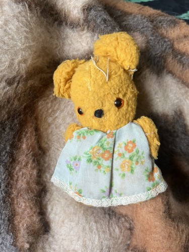 Vintage yellow little bear - vintage,