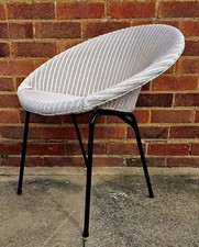 ❤️ Original 1950s M300 Lloyd Loom Lusty Cocktail Sputnik Satellite Atomic Chair 