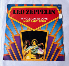 Led Zeppelin 7" record 'Whole Lotta Love/Immigrant Song'