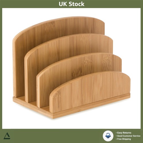 Elegant bamboo letter holder - elegant,