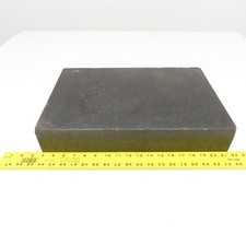 18" x 14" x 3" Thick Black Granite Layout Measurement Surface Plate