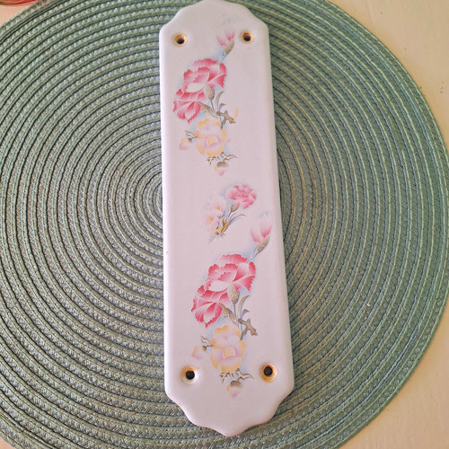 Porcelain vintage floral - porcelain,