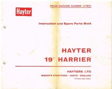HAYTER 19" HARRIER LAWNMOWER
