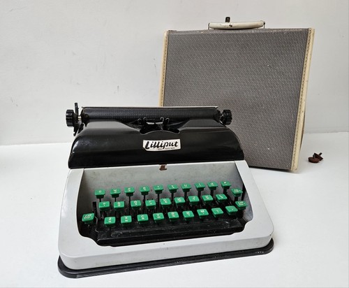 Vtg 1950s lilliput typewriter - 1950s,