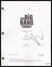 Kaley Cuoco "The Big Bang Theory" SIGNED 'The Monopolar Expedition' Script ACOA