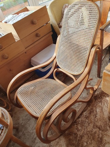 Vintage bentwood rocking - vintage,