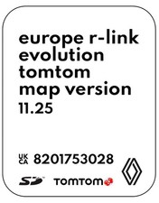 RENAULT R-Link v11.25 Sat Nav