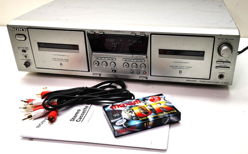 Sony we475 twin cassette - sony, tc-we475