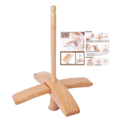Drop spindle hand - hand, spinner