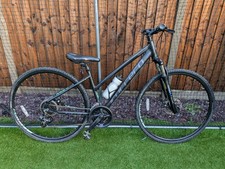 Carrera Crossfire 2 Womens Hybrid Bike - Black - Small Frame 700c