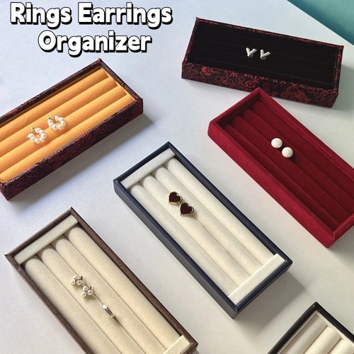 Velvet jewelry tray display - jewelry,