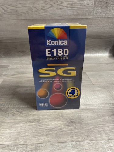 Konica e180 vhs - konica, blank