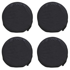 4x Wheel Tyre Covers Waterproof Trailer Camper Car Truck Sun Protector 25-28''