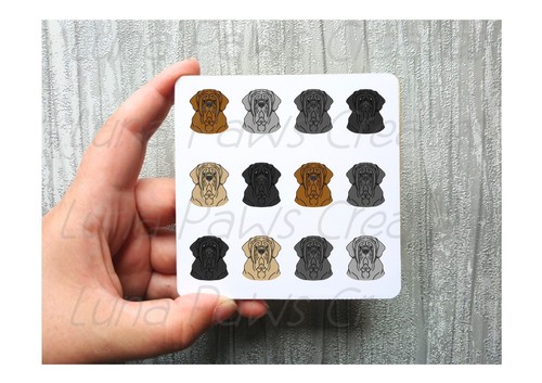 Neapolitan mastiff coaster - neapolitan,
