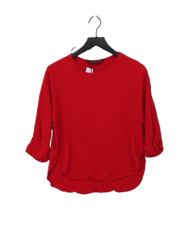 Zara women blouse - m, red