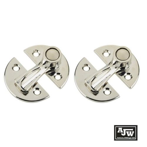 Chrome gravelly fastener 2 - chrome,