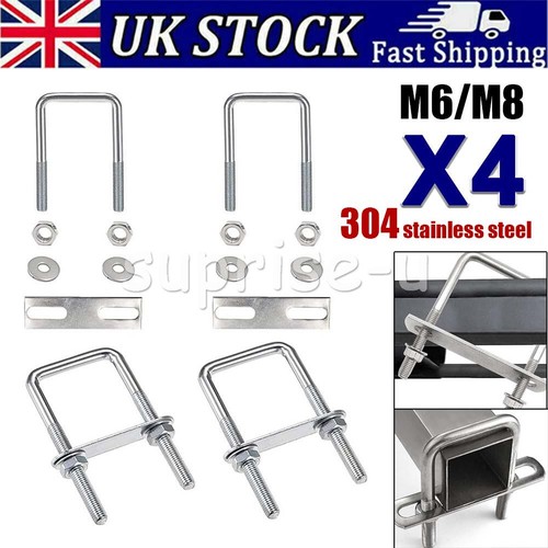 Square bolt 50mm inner - square, u-bolt