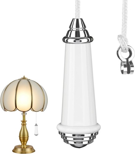 Ceramic bathroom light pull - light,