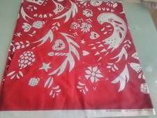 Ikea Vinter Red White Cotton
