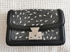 Matthew Williamson Countess Black Peacock Mini Boxy Bag BNWT RRP £345