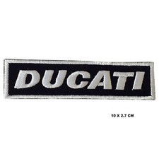 DUCATI Logo Iron/Sew On Patch Badge Embroidered Patch Applique For Clothes