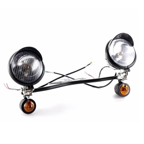 Motorcycle black turn - turn, signal
