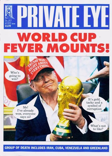 Private eye magazine - private, #1677