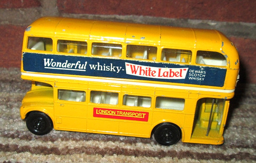 Vintage corgi london bus - london,