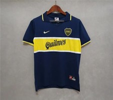 Boca Juniors Home Retro Shirt Maradona 10#* Commemorative jersey1996-97*