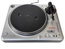 Vestax PDX-2000MKII Silver with Audio Cable, Ground Wire and Slip Mat Tested