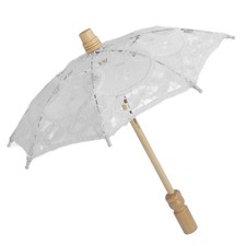 Hot Lace Wedding Umbrella Bridal Lace Umbrella Photography Prop Gift White New