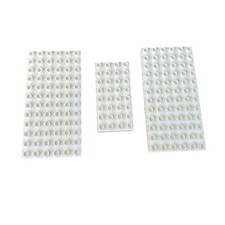 Lego Duplo White Baseplate (2)  6X12 (1) 4x8 Base Plate Building Block House