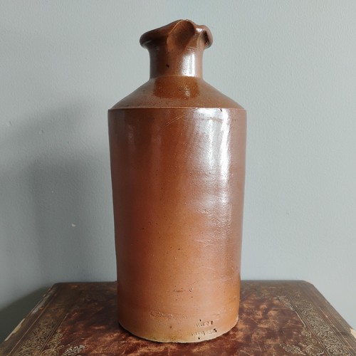 Antique stoneware ink - ink, bottle