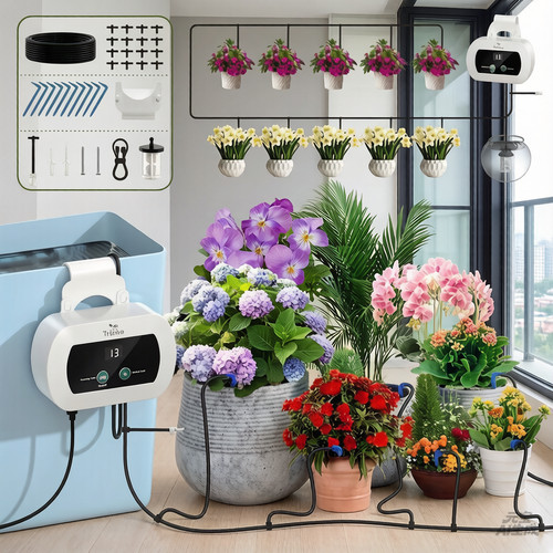 Automatic watering system with - automatic,
