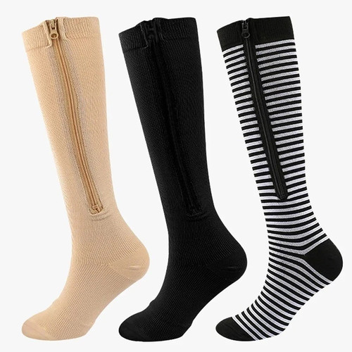 Zip compression socks - socks, closed