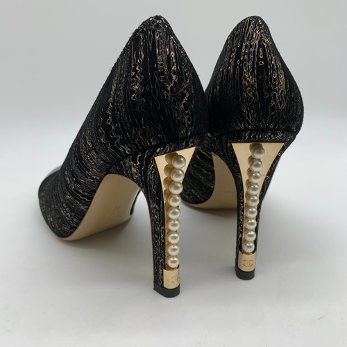 Chanel pearl heel cap - pearl,